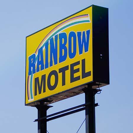 Rainbow Motel Hastings Esterno foto